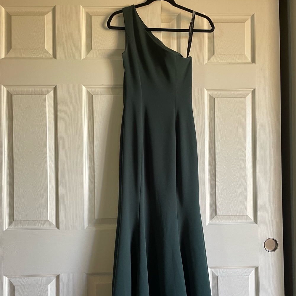 Bill Levkoff one shoulder dress
